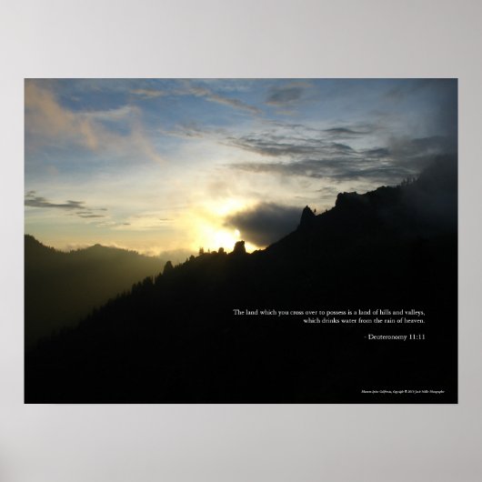 Phantom Spires Sunset Poster (Vorne)