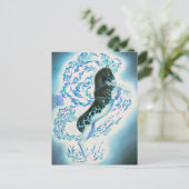 Phantom Steed Postkarte (Stehend Vorderseite)