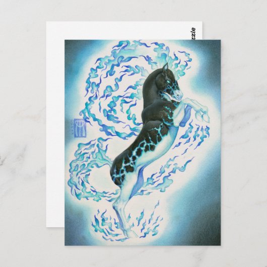 Phantom Steed Postkarte (Vorne/Hinten)
