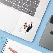 Phantom und Christine Aufkleber (Laptop mit iPhone)