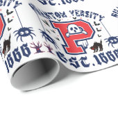 Phantom Versity Ghost Bats Halloween-Uni Geschenkpapier (Rolleneckpunkt)