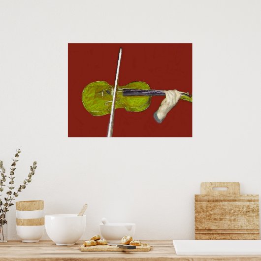 PHANTOM VIOLINIST POSTER (Küche)