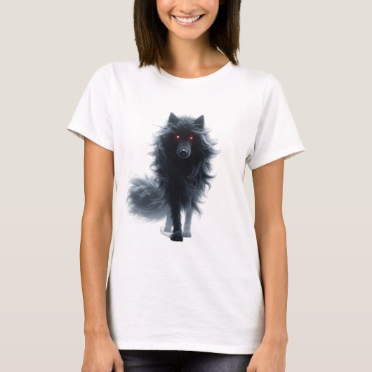 "Phantom Wolf - The Shadow Stalker" T-Shirt (Vorderseite)