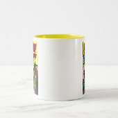 Phantomdame Coffee Mug Zweifarbige Tasse (Mittel)