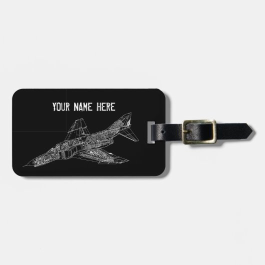 Phantompilot des gepäckanhänger (Vorderseite horizontal)