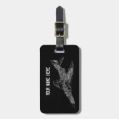 Phantompilot des gepäckanhänger (Vorderseite vertikal)