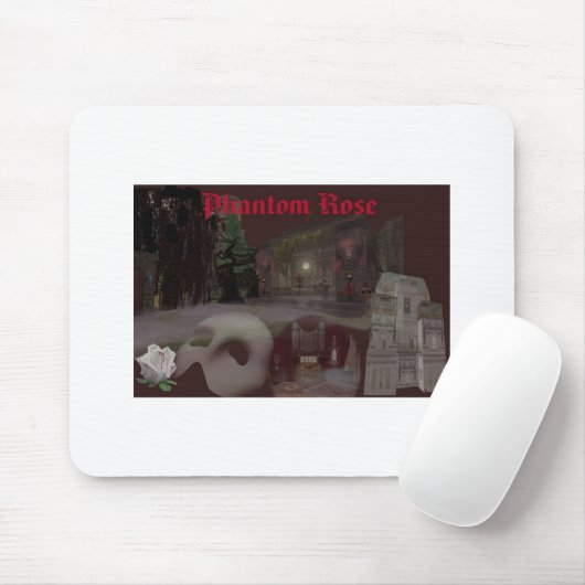 PhantomRosen-Mausunterlage Mousepad (Mit Mouse)