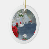 PhantomRosen-Verzierung Keramik Ornament (Rechts)