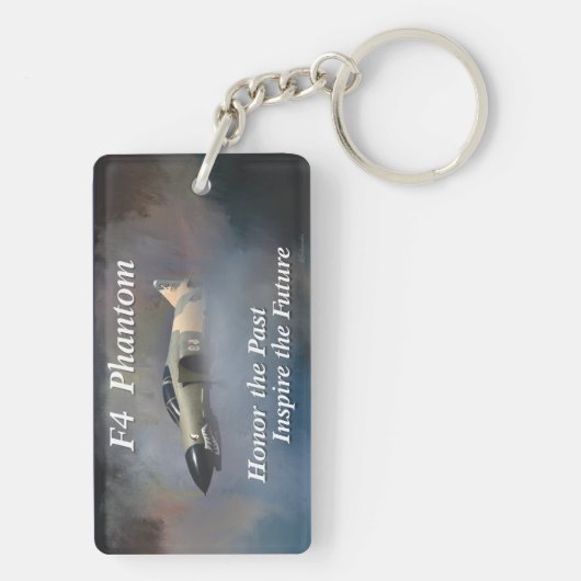 Phantomschlüsselkette F4 Schlüsselanhänger (Rückseite)