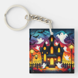Phantomsputum - Halloweenszene Schlüsselanhänger