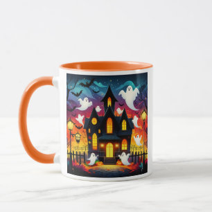 Phantomsputum - Halloweenszene Tasse