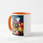 Phantomsputum - Halloweenszene Tasse (Vorderseite Links)