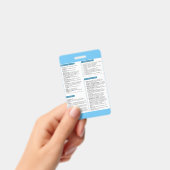 Pharamcolgy Quick Reference Abzeichen Ausweis (Handheld)