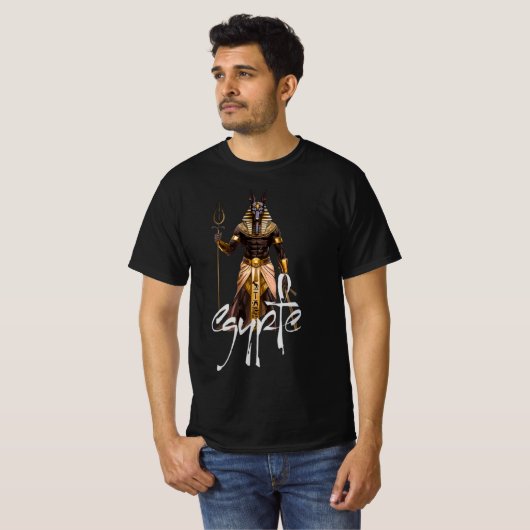 Pharao Ägyptens – Power & Pride Design T-Shirt (Vorne ganz)