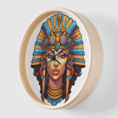 pharao ägyptische starke Frau Uhr (Winkel)
