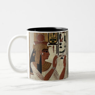 Pharao Altes Ägypten Grab Wandmalerei Graffiti Kun Zweifarbige Tasse