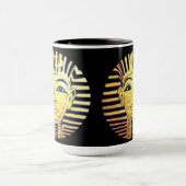 Pharao Black and Gold im ägyptischen Stil Tasse (Zentrum)
