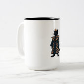 Pharao Black Cat Kaffeetasse (Vorderseite Links)