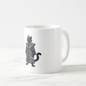 Pharao Black Cat Kaffeetasse (VorderseiteRechts)