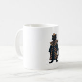 Pharao Black Cat Kaffeetasse (Vorderseite Links)
