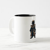Pharao Black Cat Kaffeetasse (Vorderseite Links)