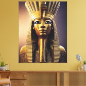 Pharao Canvas Print Canvas Print Leinwanddruck (Insitu (Wohnzimmer))