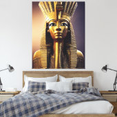 Pharao Canvas Print Canvas Print Leinwanddruck (Insitu (Schlafzimmer))