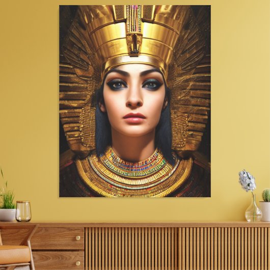 Pharao Canvas Print Leinwanddruck (Insitu (Wohnzimmer))