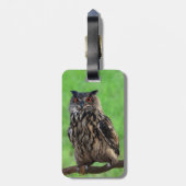 Pharao-Eagle-Eulen-Gepäckanhänger Gepäckanhänger (Rückseite vertikal)