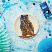 Pharao-Eagle-Eulen-Pappteller Pappteller (Party)
