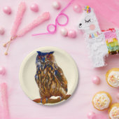Pharao-Eagle-Eulen-Pappteller Pappteller (Party)