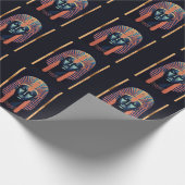 Pharao-Geschenkpapier Geschenkpapier (Ecke)