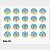 Pharao & Great Sphinx of Giza Sticker (Blatt)