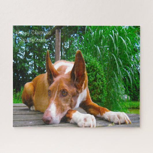 Pharao Hound Hund. Puzzle (Horizontal)