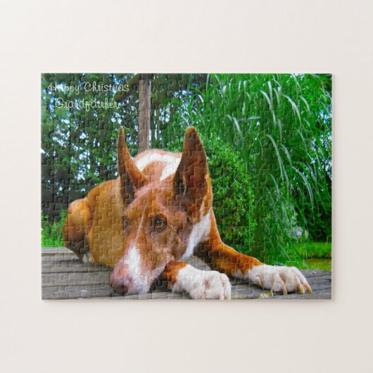 Pharao Hound Hund. Puzzle (Horizontal)