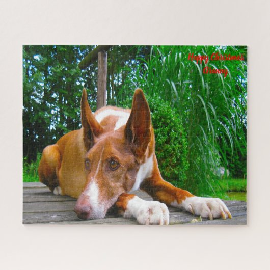 Pharao Hound Hund. Puzzle (Horizontal)