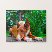 Pharao Hound Hund. Puzzle (Horizontal)