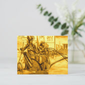 Pharao in seinem Chariot Postkarte (Stehend Vorderseite)