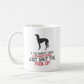 Pharao-Jagdhund Kaffeetasse (Links)