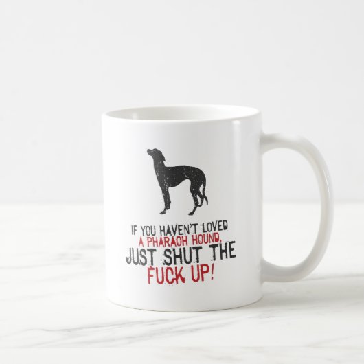 Pharao-Jagdhund Kaffeetasse (Rechts)