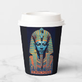 Pharao-Papierbecher Pappbecher (Rückseite)