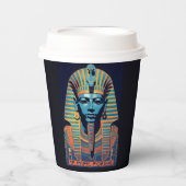 Pharao-Papierbecher Pappbecher (Vorderseite)