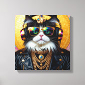PHARAO TUT-PERSERKATZE 2 LEINWANDDRUCK (Vorderseite)