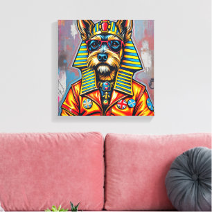PHARAO TUT-YORKSHIRE TERRIER 4 LEINWANDDRUCK