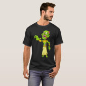 Pharaoh Ägypten Geschichte Idee Zombie T-Shirt (Vorne ganz)
