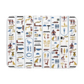 Pharaoh Ancient Egypt Hieroglyphs Magnet (Horizontal)