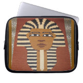 Pharaoh Artisan Crochet Print Electronics Bag Laptopschutzhülle (Vorderseite)