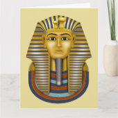 Pharaoh Bust Karte (Vorderseite)