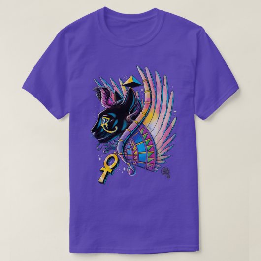 Pharaoh Cat T-Shirt (Design vorne)