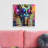 PHARAOH COOL 2 LEINWANDDRUCK (Insitu (Wohnzimmer))